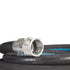 Black 1 1/2" x 20' Camlock / Threaded Suction Hose