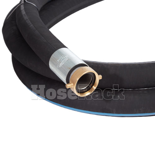 Black 2" x 20' Thread / Thread Suction Hose