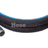 Black 4" x 20' Camlock / Threaded Suction Hose