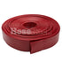 Red 3" x 100' Medium-Duty Uncoupled Discharge Hose