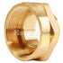 Brass 2" Female NPT to 1 1/2" Male NH (Hex)