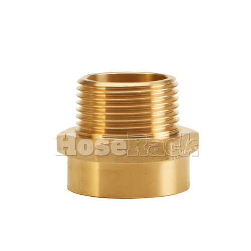 Brass 1" Female NH to 1" Male NPT (Hex)