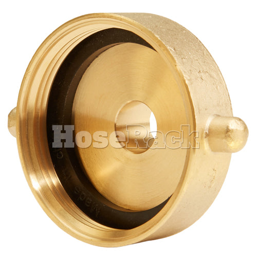 Brass 2 1/2" Female NH to 3/4" Male NPT (Pin Lug)