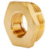 Brass 1" Female NPT to 1 1/2" Male NH (Hex)