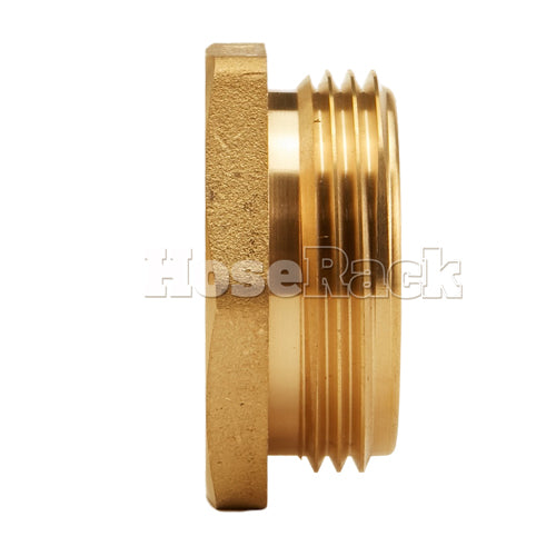 Brass 1" Female NPT to 1 1/2" Male NH (Hex)