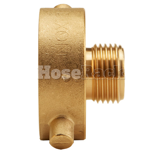 Brass 1 1/2" Female NH to Male GHT (Pin Lug)