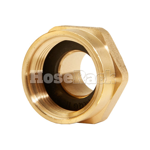 Brass 1" Female NPSH to Male GHT (Hex)