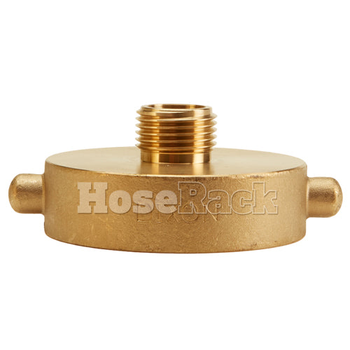 Brass 2 1/2" Female NH to Male GHT (Pin Lug)