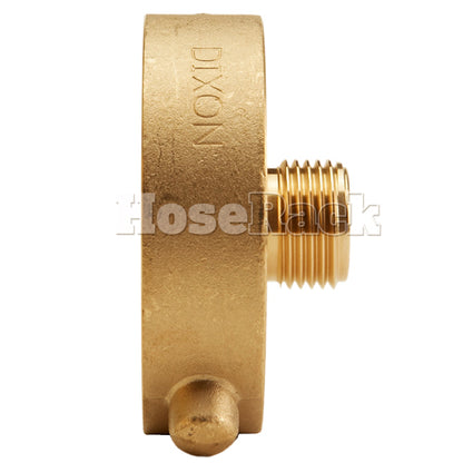 Brass 2 1/2" Female NH to Male GHT (Pin Lug)