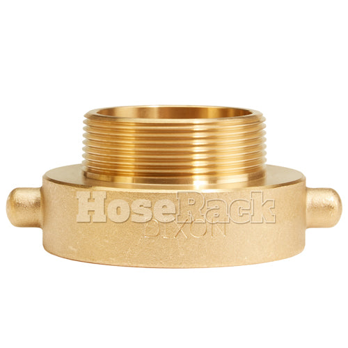 Brass 2 1/2" Female NH to 2" Male NPT (Pin Lug)