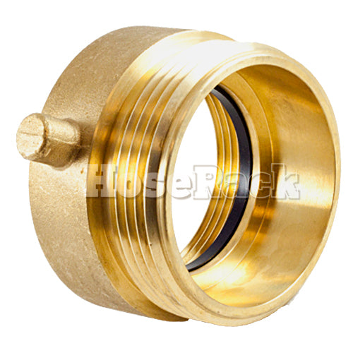 Brass 2 1/2" Female NH to 3" Male NPT (Pin Lug)