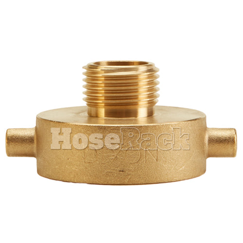 Brass 1 1/2" Female NPSH to Male GHT (Pin Lug)