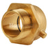 Brass 1 1/2" Swivel Female NH to 1 1/2" Male NPT (Pin Lug)