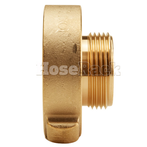 Brass 2 1/2" Female NH to 1 1/2" Male NH (Rocker)