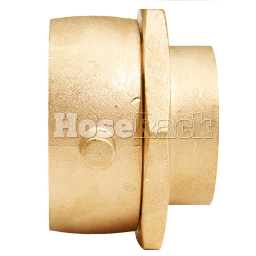 Brass 2 1/2" Swivel NH to 2" Rigid NPT Double Female