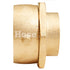 Brass 2 1/2" Swivel NH to 2" Rigid NPT Double Female