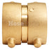 Brass 1 1/2" Swivel NH to 1 1/2" Swivel NPSH Double Female