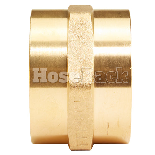 Brass 1 1/2" Rigid NH to 1 1/2" Rigid NPT Double Female