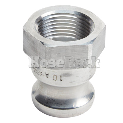 Aluminum 1" Male Camlock x 1" Female NPT