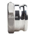 Aluminum 4" Male Camlock x 4" Female NPT