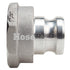 Aluminum 2" Male Camlock x 3" Female NPT