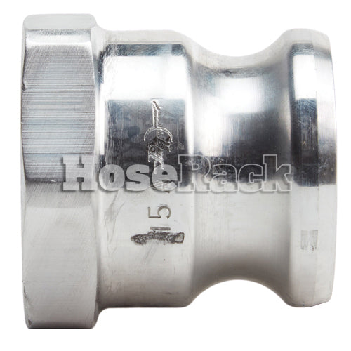 Aluminum 1 1/2" Male Camlock x 1 1/2" Female NPT (USA)