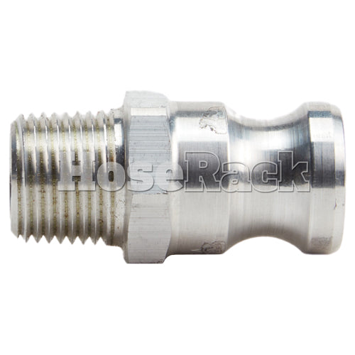 Aluminum 1/2" Male Camlock x 1/2" Male NPT