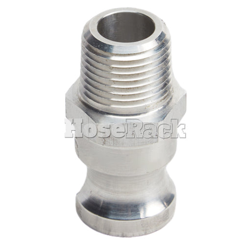 Aluminum 1/2" Male Camlock x 1/2" Male NPT