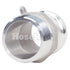 Aluminum 2" Male Camlock x 2" Male NPT