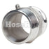 Aluminum 3" Male Camlock x 3" Male NPT