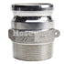 Aluminum 3" Male Camlock x 3" Male NPT