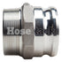 Aluminum 4" Male Camlock x 4" Male NPT