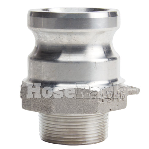 Aluminum 2" Male Camlock x 1 1/2" Male NPT