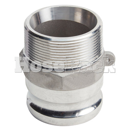 Aluminum 3" Male Camlock x 3" Male NPT (USA)