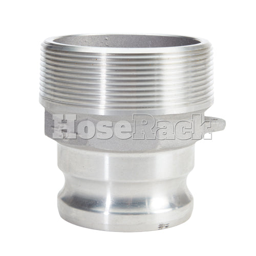 Aluminum 3" Male Camlock x 4" Male NPT