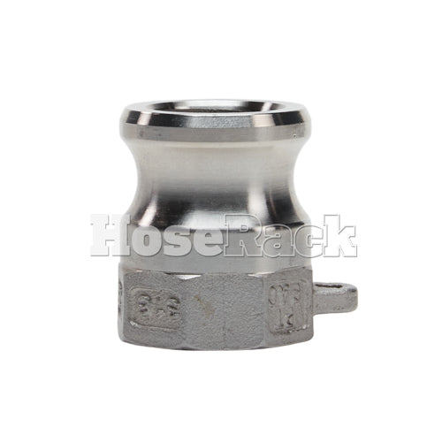 Stainless Steel 3/4" Male Camlock x 3/4" Female NPT