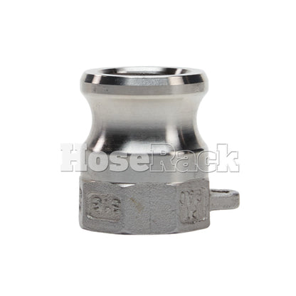 Stainless Steel 3/4" Male Camlock x 3/4" Female NPT