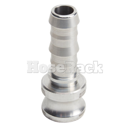 Aluminum 1/2" Male Camlock to Hose Shank