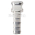 Aluminum 1/2" Male Camlock to Hose Shank