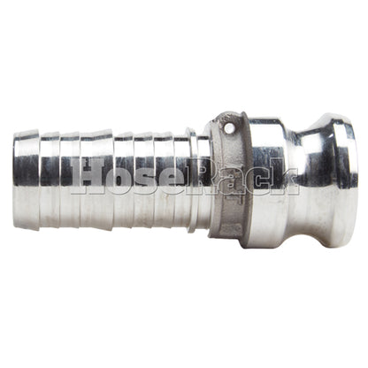 Aluminum 1 1/4" Male Camlock to Hose Shank