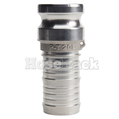 Aluminum 2" Male Camlock to Hose Shank