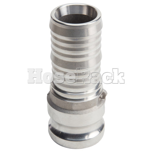 Aluminum 2" Male Camlock to Hose Shank