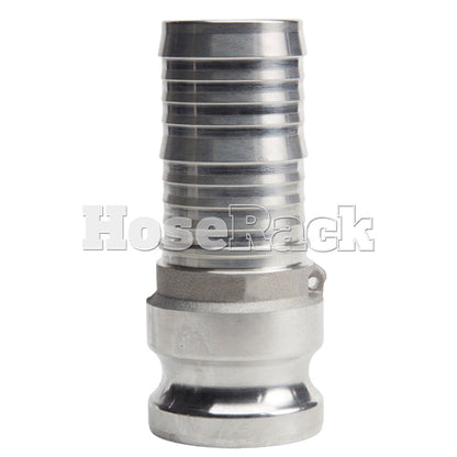 Aluminum 2" Male Camlock to Hose Shank