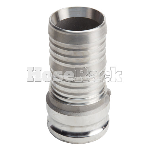 Aluminum 3" Male Camlock to Hose Shank