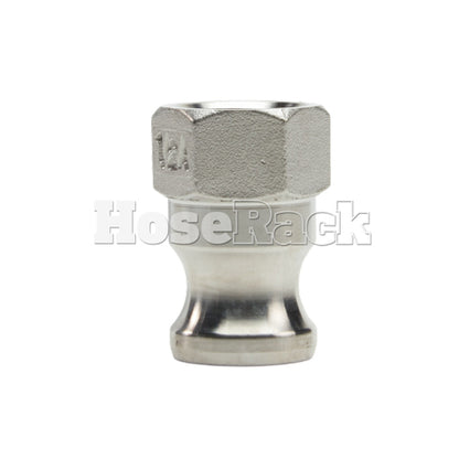 Stainless Steel 1/2" Male Camlock x 1/2" Female NPT