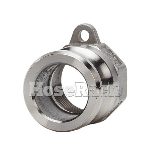Stainless Steel 3/4" Male Camlock x 3/4" Female NPT (USA)