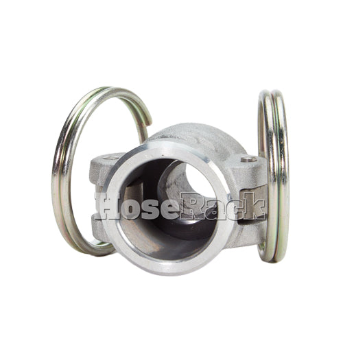 Aluminum 1/2" Female Camlock x 1/2" Male NPT