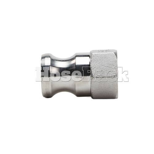 Stainless Steel 1/2" Male Camlock x 1/2" Female NPT (USA)