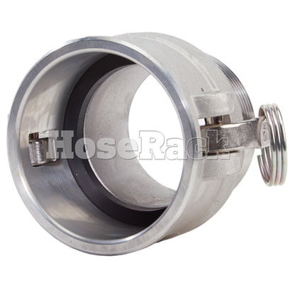 Aluminum 6" Female Camlock x 6" Male NPT