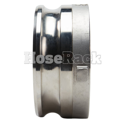 Stainless Steel 6" Male Camlock x 6" Female NPT